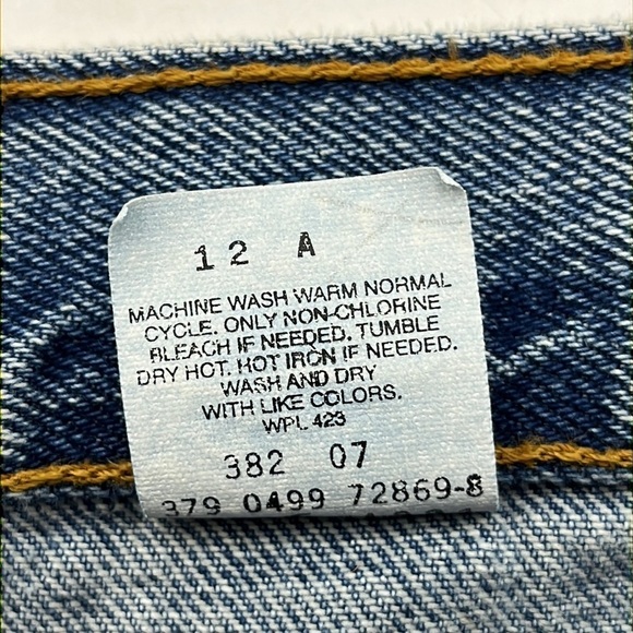 Levi’s Vintage 505 Regular Fit Straight Leg Size 38 x 32 - Picture 9 of 16